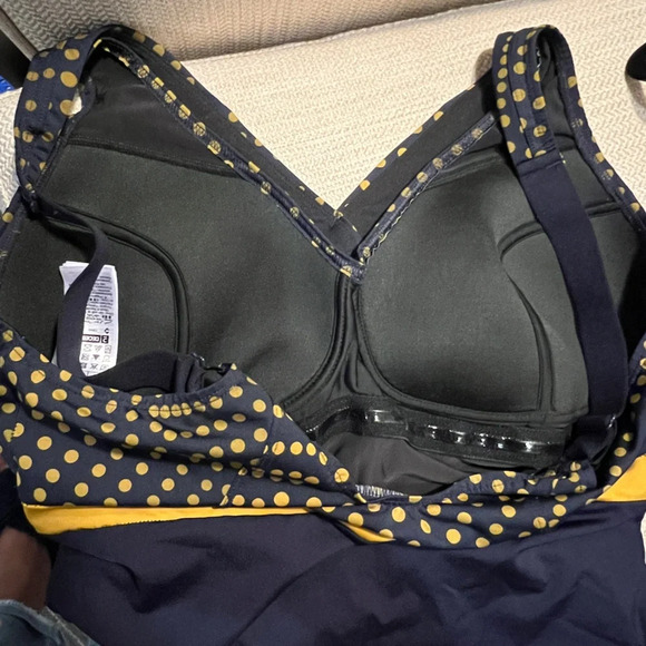 NABAIJI size Large/X Large black and gold one piece bathing suit - Picture 11 of 16